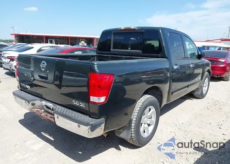 2008 Nissan Titan Se from USA, damaged, VIN 1N6BA07D08N313205